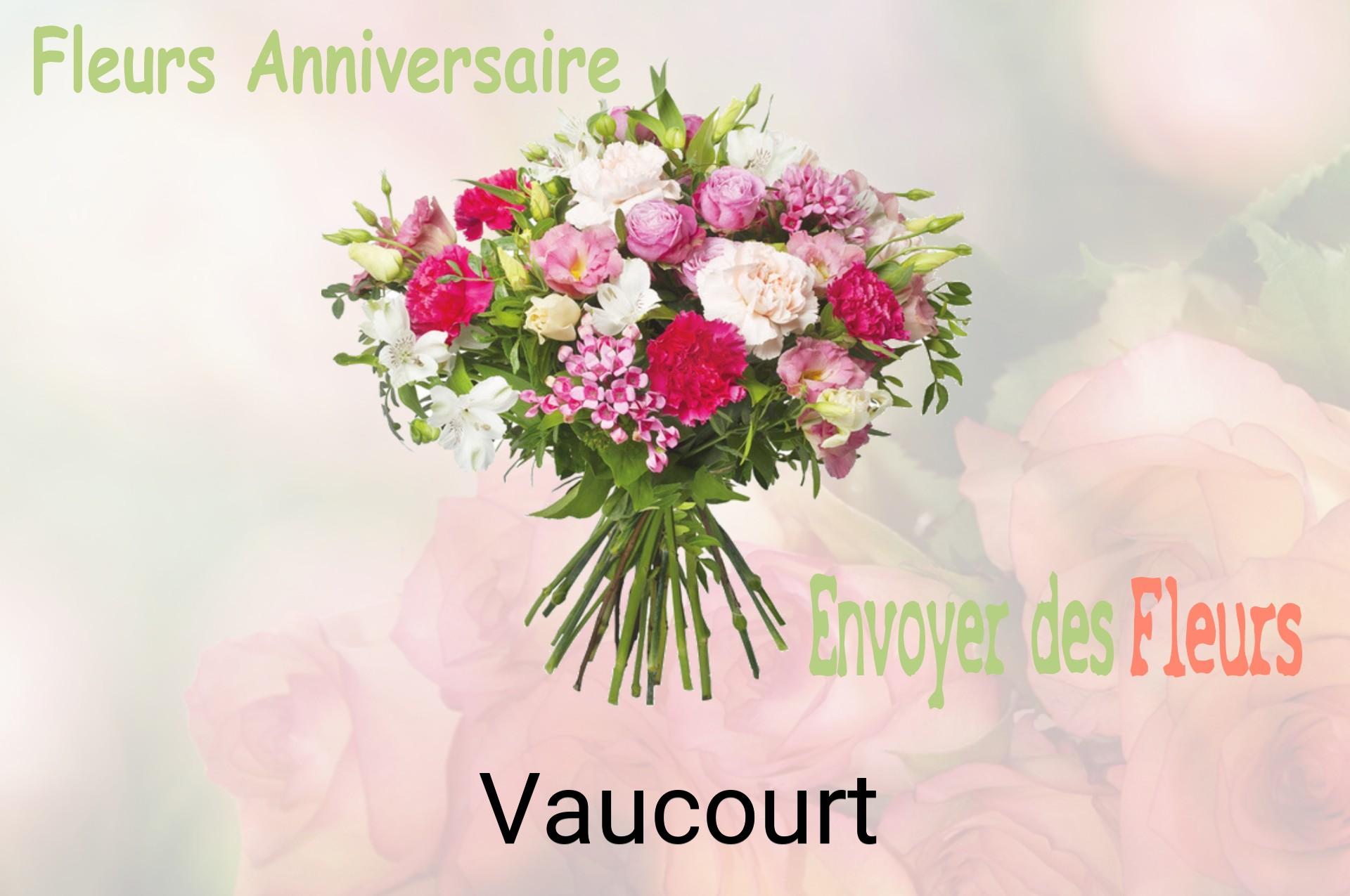 Bouquet de fleurs d’anniversaire livré à Vaucourt